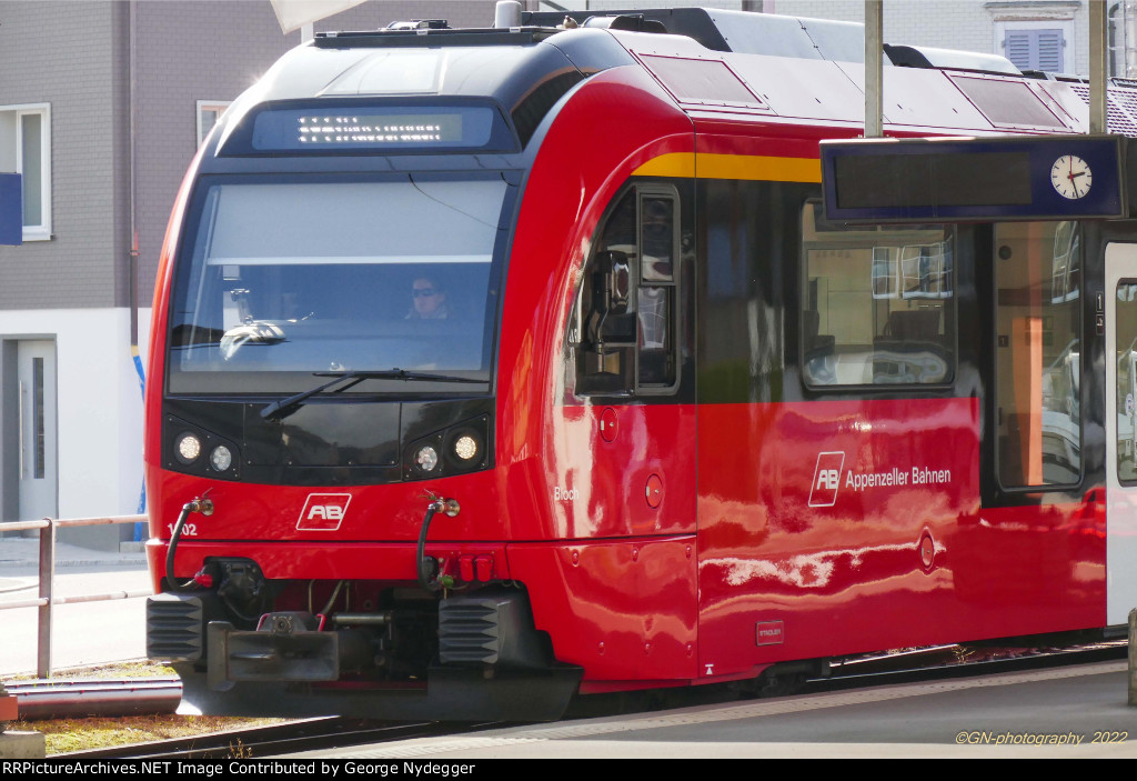 AB 1002 Appenzell Railway, new trains built by Stadler Rail